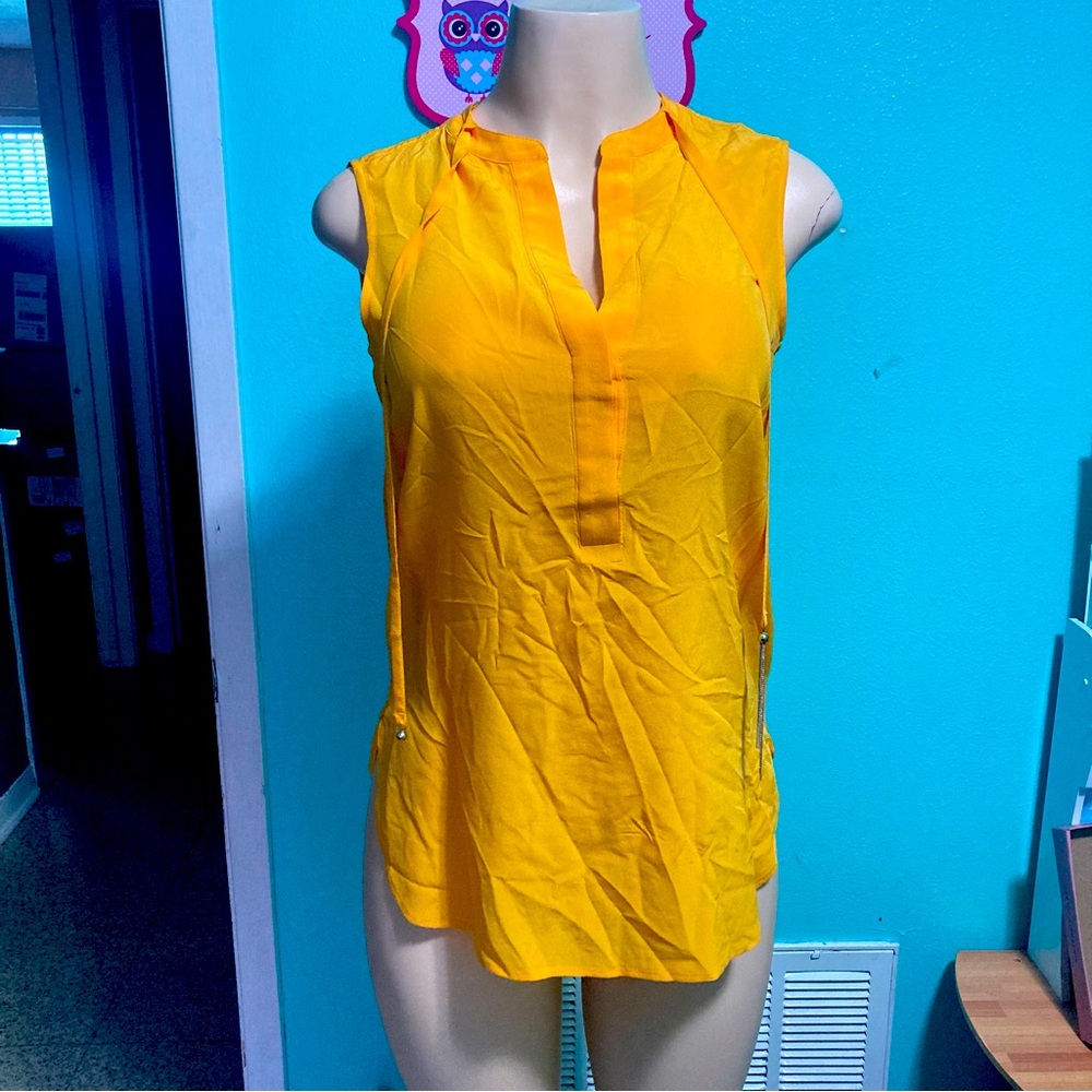 MARCIANO Silk Blouse  Size XS.